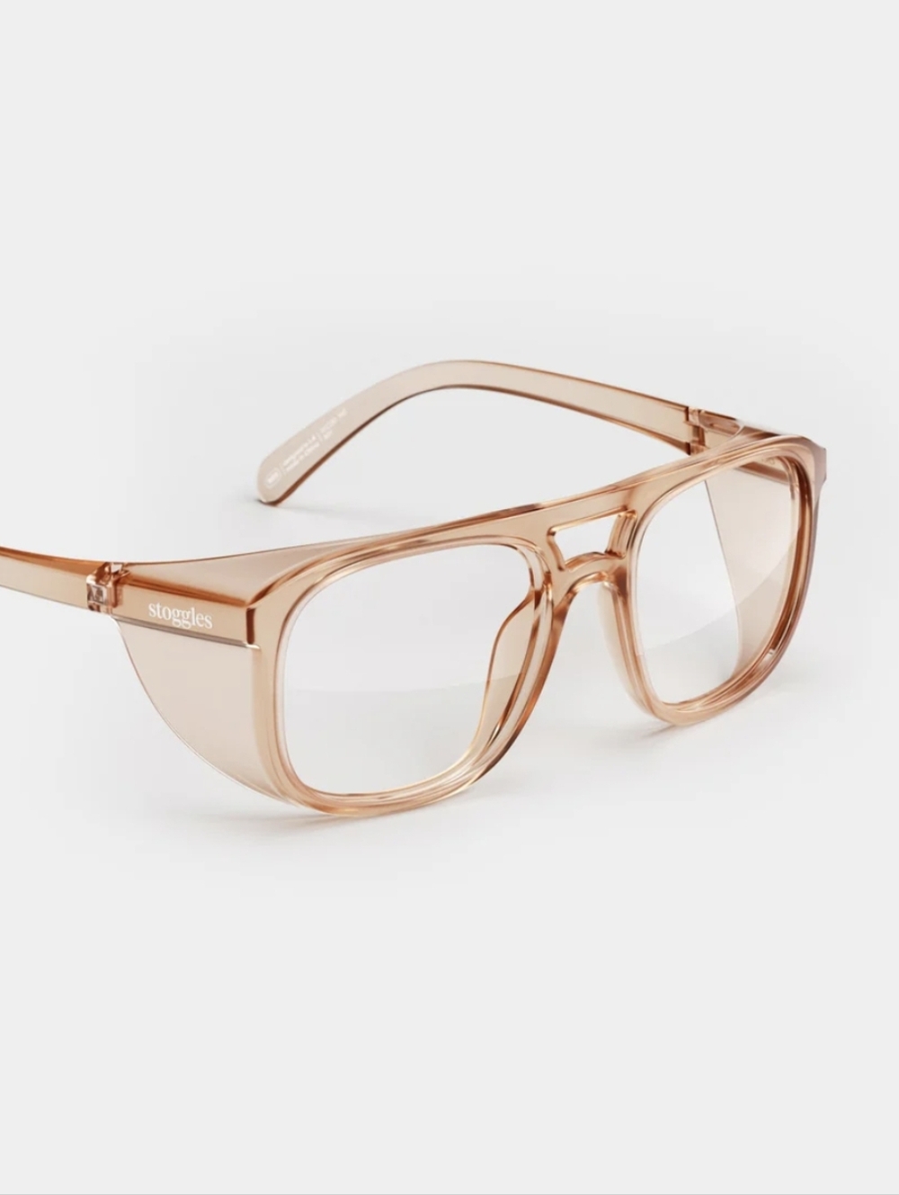 Stoggles ⚕️Eye Protection - Clinical Grade - Aviators In Redwood - Picture 3 of 8